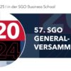 57. Generalversammlung der SGO | 07. Mai 2025